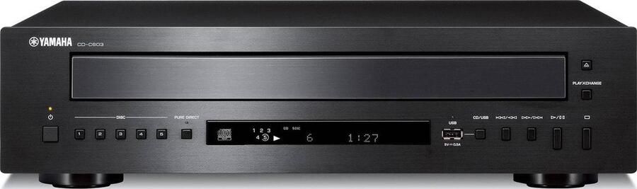 Yamaha 5 Disk CD Speler CD-C603BL | Hifi componenten | Beeld&Geluid Audio | 4957812693400