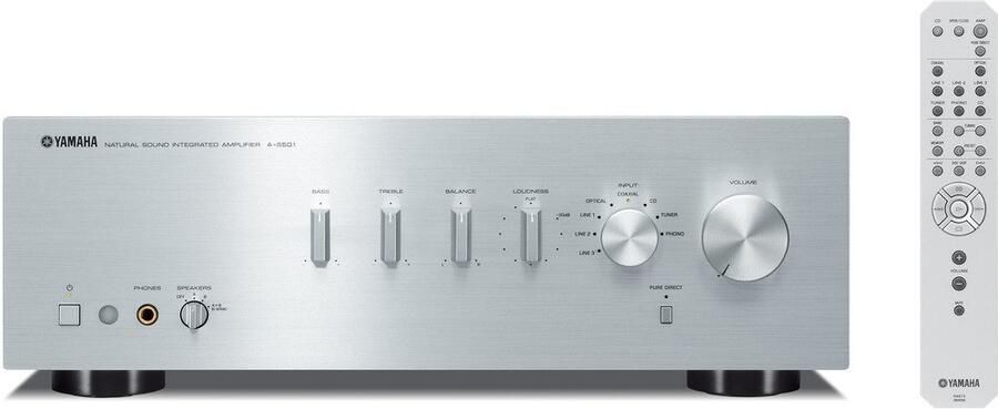 Yamaha Amplifier A-S501 Zilver | Hifi componenten | Beeld&Geluid Audio | 4957812573757 - Foto 2
