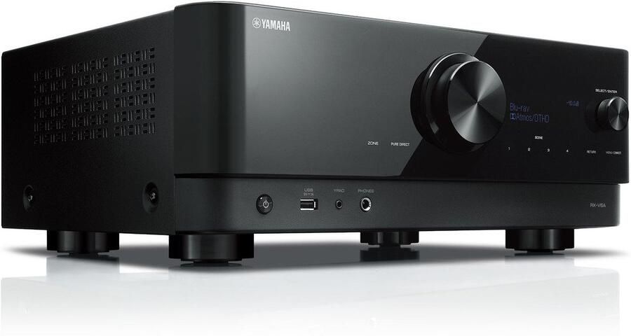 Yamaha AV-Receiver RX-V6A Zwart | Hifi componenten | Beeld&Geluid Audio | 4957812660471