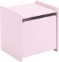 Vipack nachtkastje Kiddy 1 deur oud roze Leen Bakker - Thumbnail 2