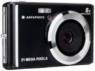 4allshop AGFA PHOTO DC Compacte camcorder digitale camera zwart