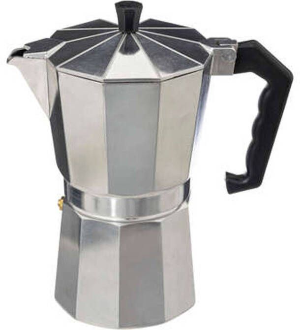 5Five Percolator Italiaans koffiezetapparaat Aluminium zilver 450 ml Koffiezetter Percolators