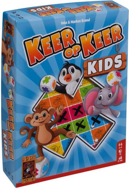 999 Games Keer op Keer Kids dobbelspel