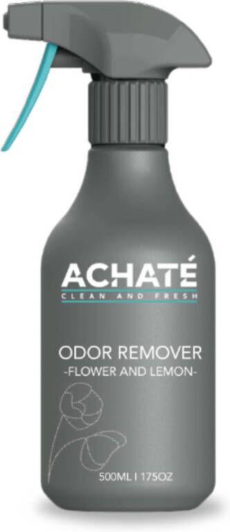 Achaté Clean and Fresh Geurverwijderaar Lemon and Flowers 500ml