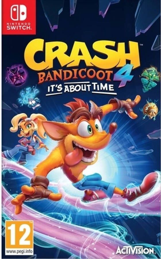 Activision Crash Bandicoot 4: It&apos;s About Time Nintendo Switch