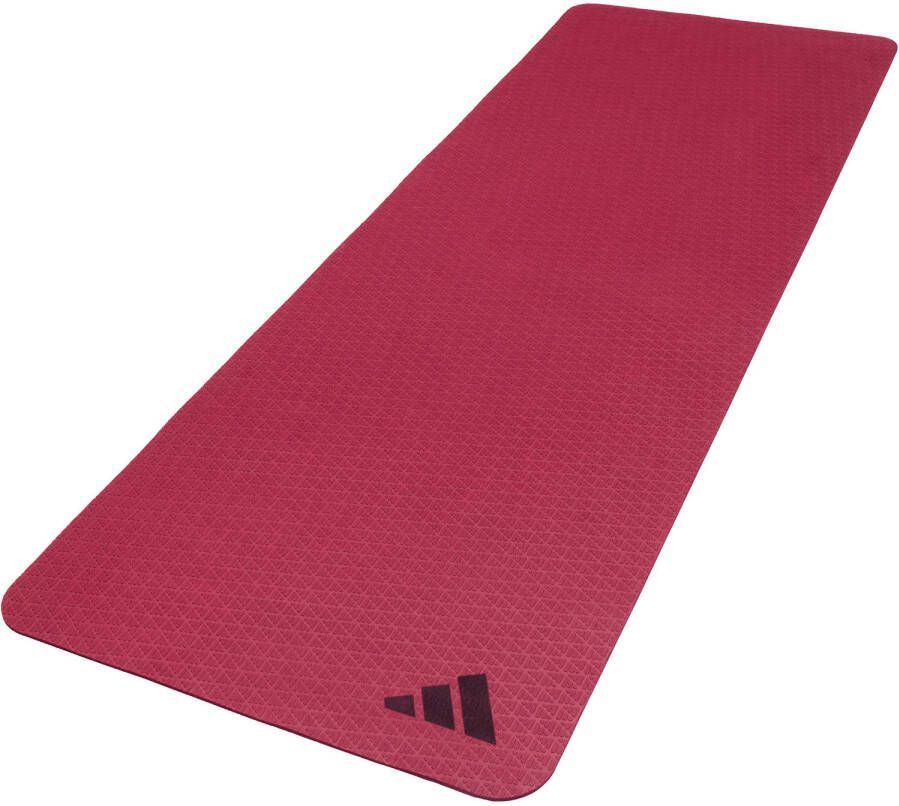 Adidas 4mm yogamat Collegiate Burgundy