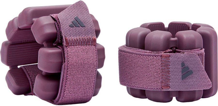 Adidas enkel- en polsgewichten set 0 5 kg roze