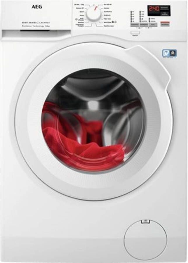 AEG LF6KIEL 6000 serie ProSense Wasmachine 8kg 1400 rpm