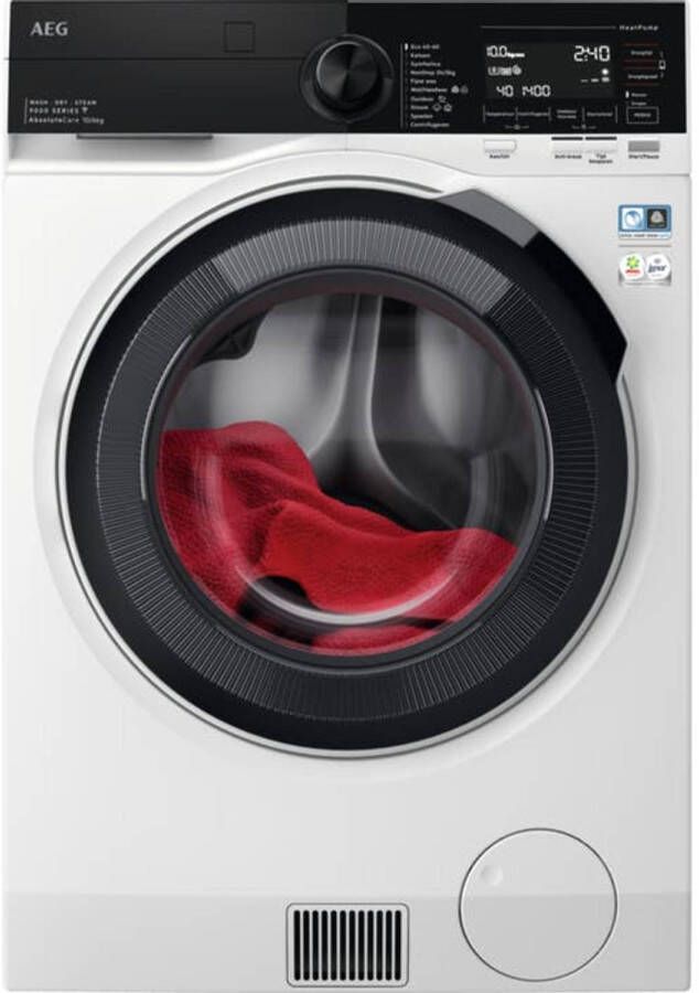 AEG LWR9716C6 9000 SERIE SENSIDRY WARMTEPOMP WAS-DROOGCOMBINATIE 10KG