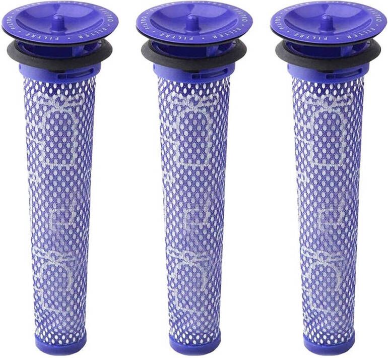 AllSpares Voorfilter (3x) 965661-01 geschikt voor Dyson V6 V7 V8