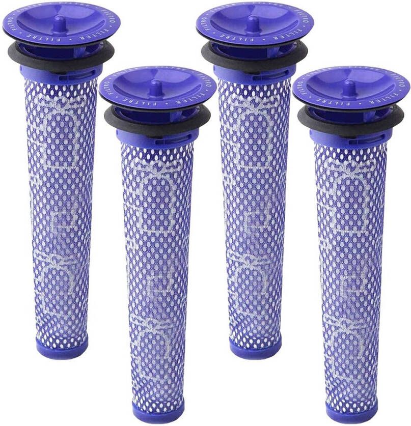 AllSpares Voorfilter (4x) 965661-01 geschikt voor Dyson V6 V7 V8