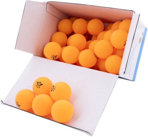 Angel Sports TT ballen 3 ster competitie 40 mm 48 stuks oranje