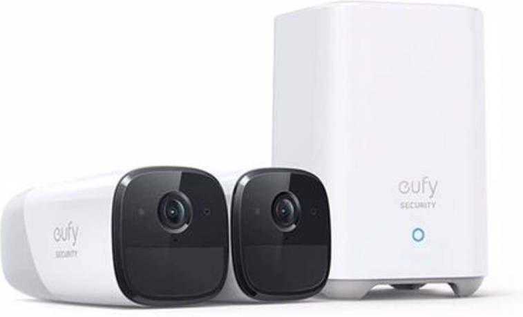 Eufy Cam 2 Pro Duopack + HomeBase 2 | Bewakingscamera's met cloudopslag | 0194644020798