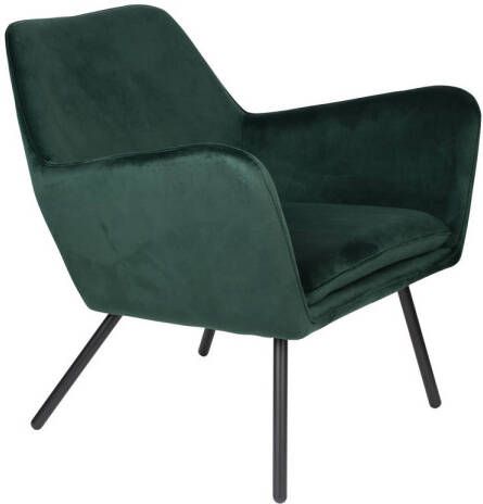 AnLi Style Lounge Chair Bon Velvet Green