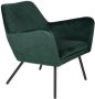 AnLi Style Lounge Chair Bon Velvet Green - Thumbnail 2