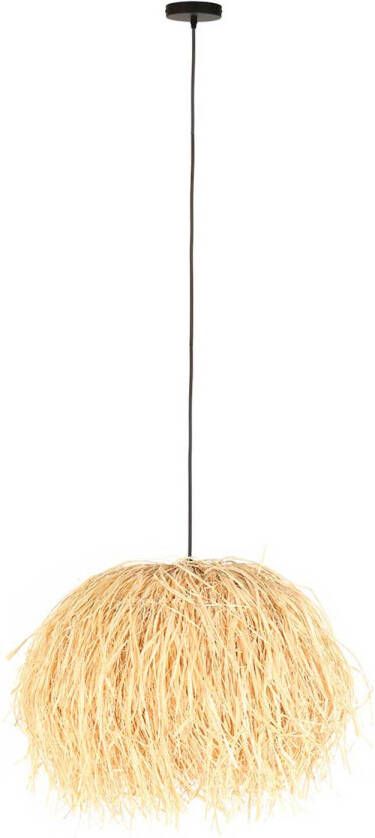 Anne Lighting hanglamp Grass naturel gras 53 cm E27 fitting 3819BE