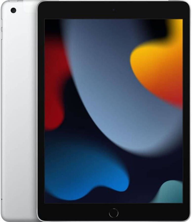 Apple iPad (2021) 10.2 WiFi + mobiel 256 GB Zilver