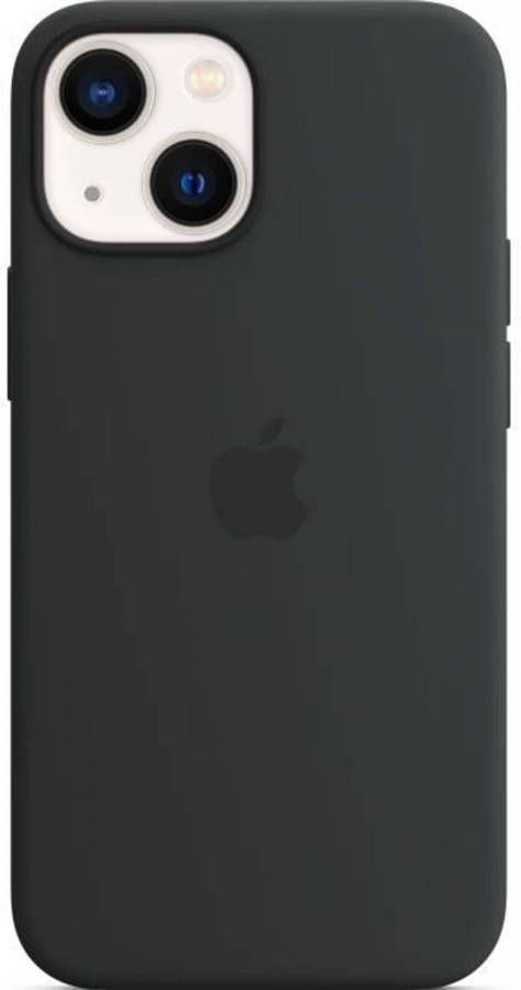 Apple siliconen hoesje voor iPhone 13 mini met MagSafe Midnight