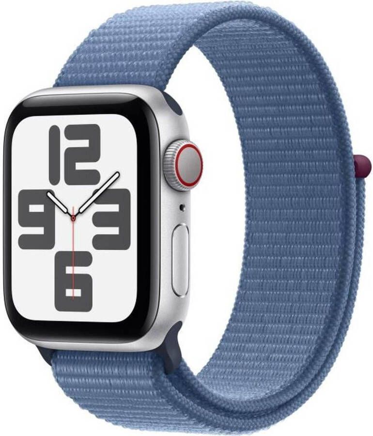 Apple Watch SE GPS+Cell 40mm alu zilver winterblauw sportband