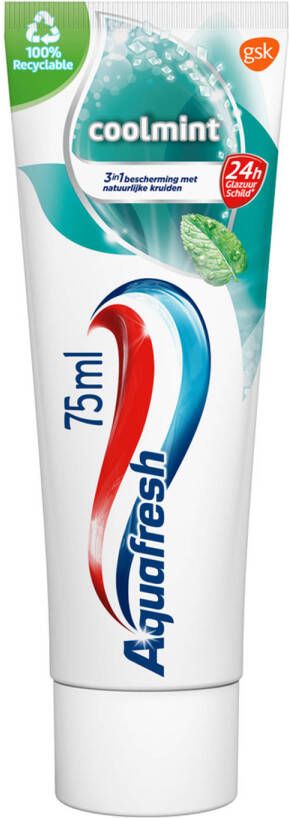 Aquafresh Cool Mint Tandpasta voor gezonde tanden 75ML