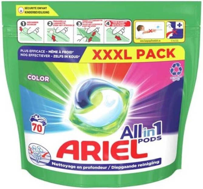 Ariel Professional All-in-1 Pods Color 70 stuks