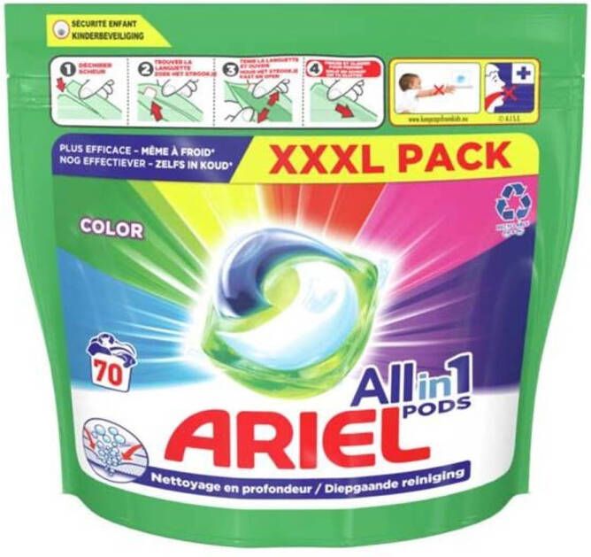 Ariel Professional All-in-1 Pods Color 70 stuks