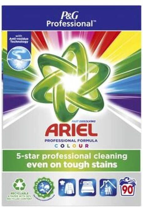 Ariel Proffesional Waspoeder Color 5.85kg 90 Wasbeurten