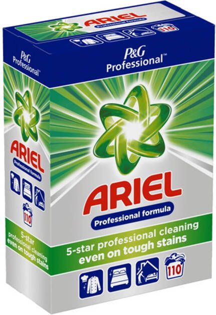 Ariel Proffesional Waspoeder Regular 7.15kg 110 Wasbeurten