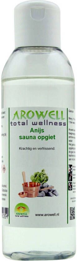 Arowell Anijs sauna opgiet saunageur opgietconcentraat 100 ml