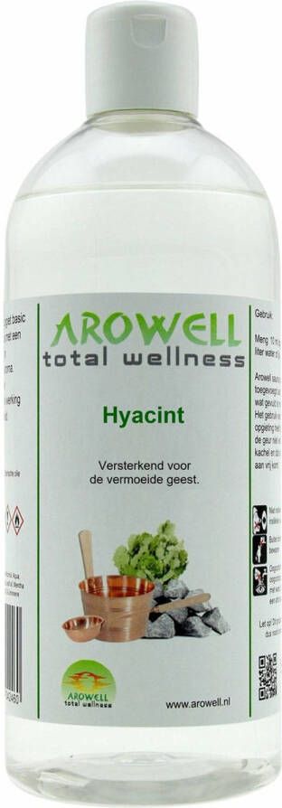 Arowell Hyacint sauna opgiet saunageur opgietconcentraat 500 ml