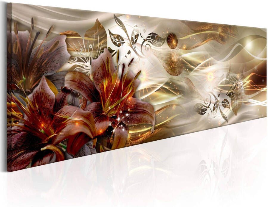 Artgeist Canvas Schilderij Constellation of Blaze 135x45cm