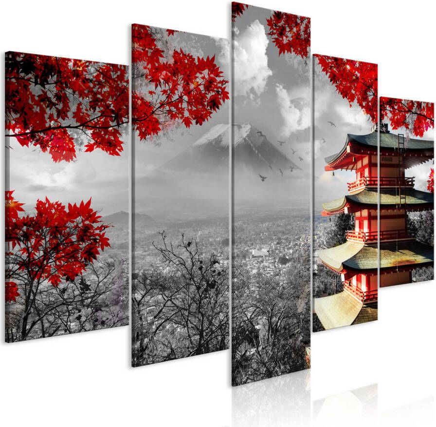 Artgeist Canvas Schilderij Japanese Adventure Wide