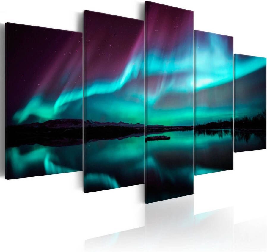 Artgeist Canvas Schilderij Night Light II