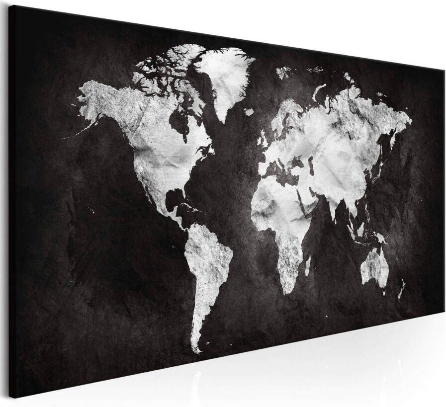 Artgeist Canvas Schilderij Two-coloured World 120x40cm