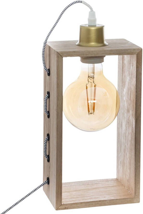 Atmosphera Bureaulamp Hout Bruin 25 W 220-240 V