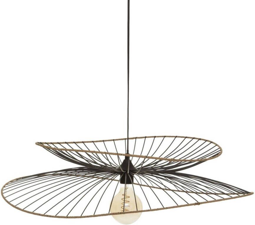 Atmosphera Plafondlamp Alara 40W Zwart (Ø 69 5 x 17 5 cm)