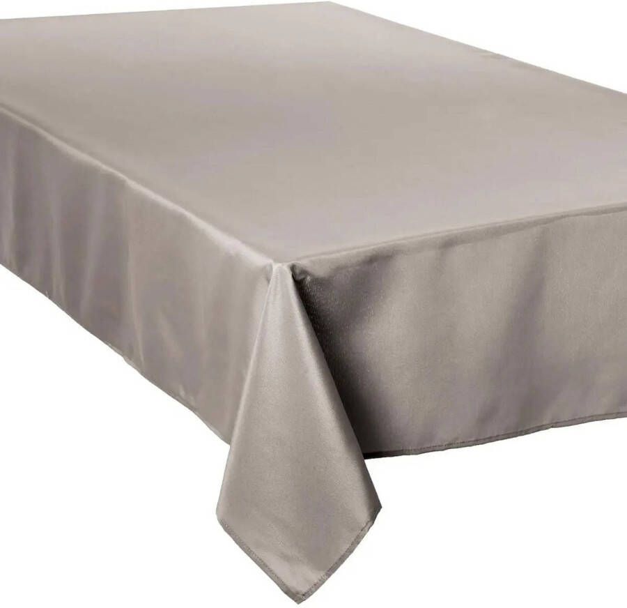 Atmosphera Tafelkleed rechthoekig 300 x 150 cm beige polyester Tafellakens