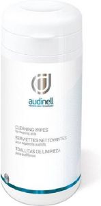 Audinell Desinfecterende reinigingsdoekjes 90 stuks hoortoestellen oorstukjes gehoorbescherming zwemdopjes