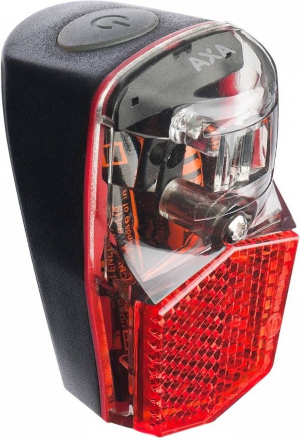 AXA Achterlicht Run Compact Batterij Led 62 X 37 Mm Rood