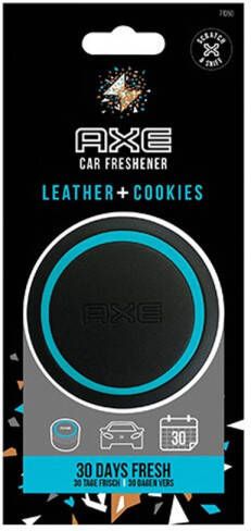Axe luchtverfrisser Gel Can Leather + Cookies zwart blauw