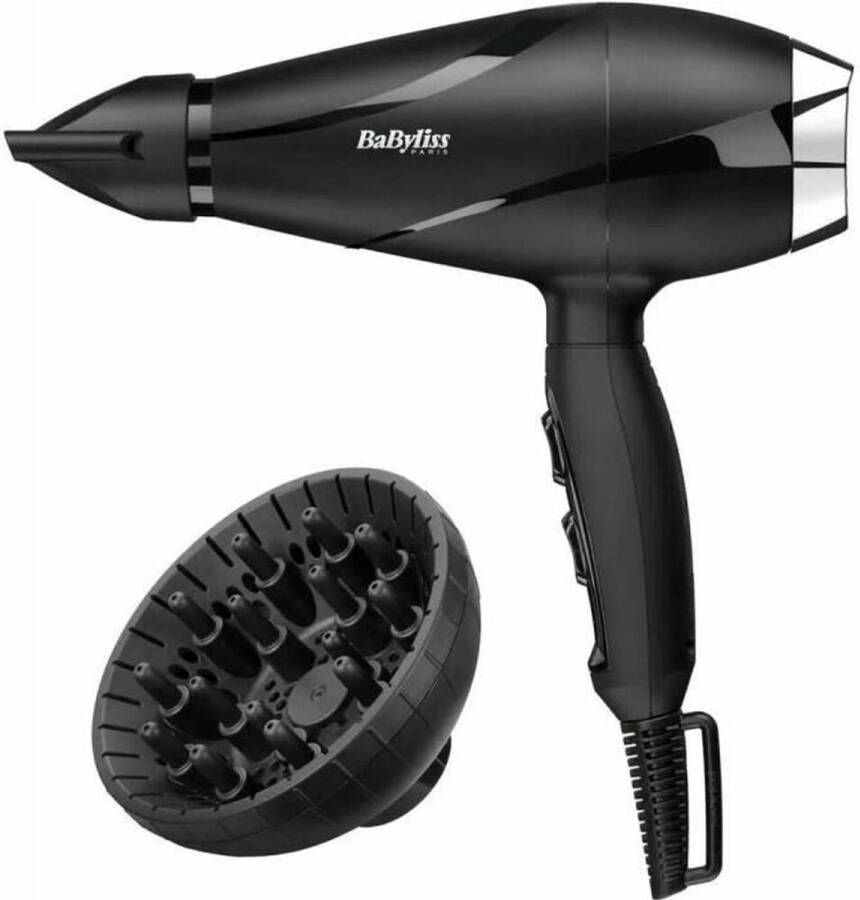 BaByliss Shine Pro 2200 6713DE Föhn Diffuser Coolshot 2200 Watt 2 snelheden en 3 temperatuurinstellingen - Foto 2