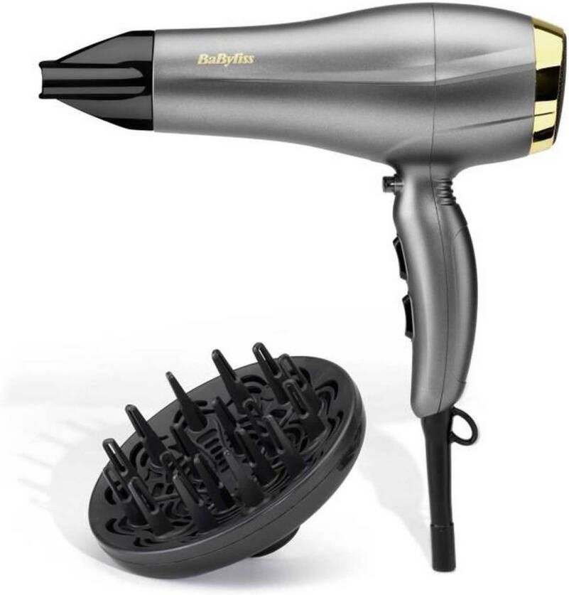 BaByliss Titanium Gold 2300 haardroger 5513TE 2300 W 3 temperaturen 2 snelheden