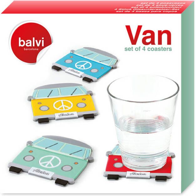 Balvi Volkswagen bus onderzetters