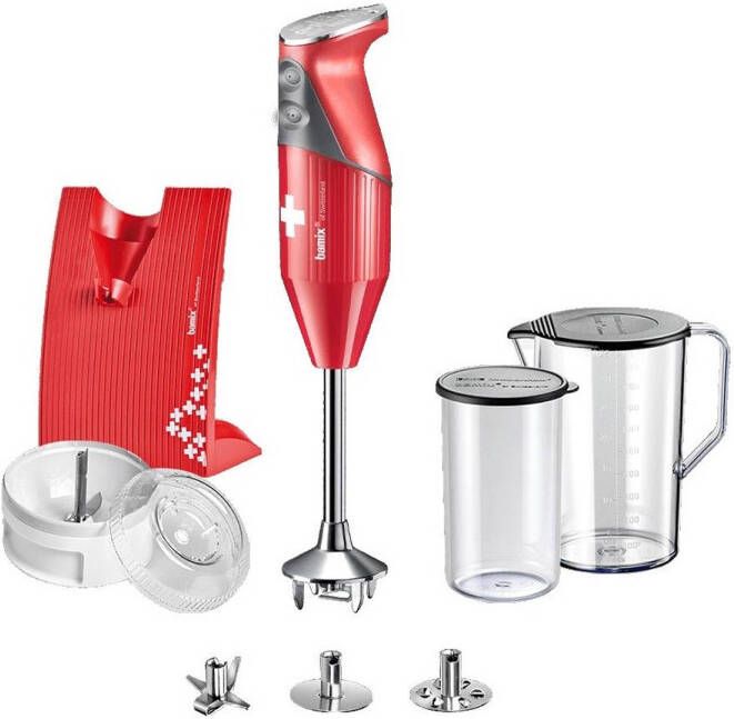 Bamix Swiss Line M200 Rood | Mixers | Keuken&Koken Keukenapparaten | 7610497620785 - Foto 4