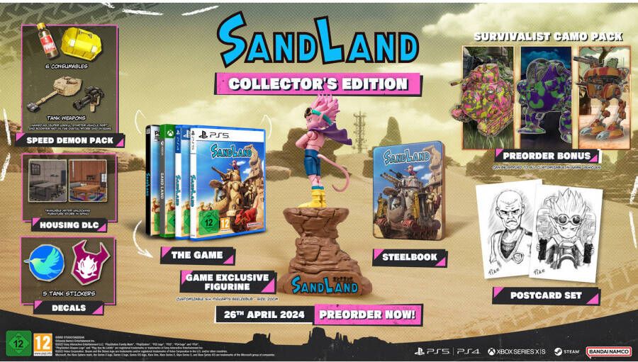 Bandai Namco Entertainment Sand Land Collector&apos;s Edition PC