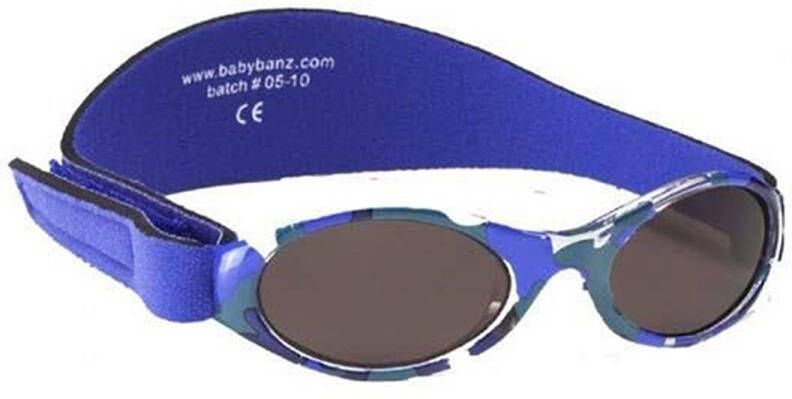 Banz Kidz zonnebril blauw camo (2-5 jaar)