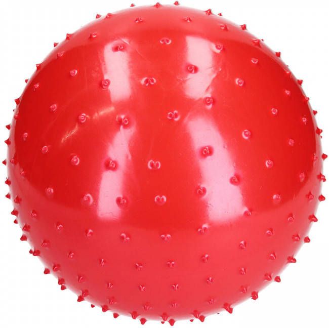 Banzaa Educatieve Stekelige Bal voor Baby en Kinderen 28 cm Rood