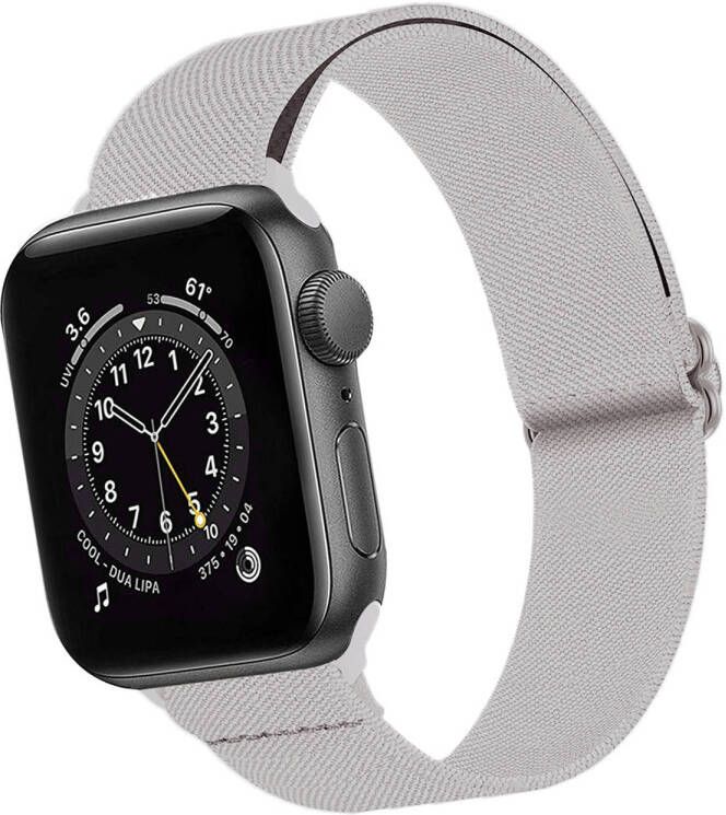 Basey Apple Watch 1-8 SE 38 40 41 mm Bandje Stof Nylon Apple Watch Band Smart watch Bandje