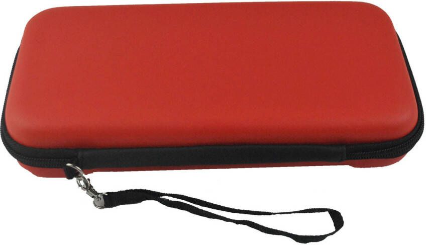 Basey Hoes voor Nintendo Switch OLED Case Hoes Hard Cover Met Polsbandje Carry Case Voor Nintendo Switch OLED Rood