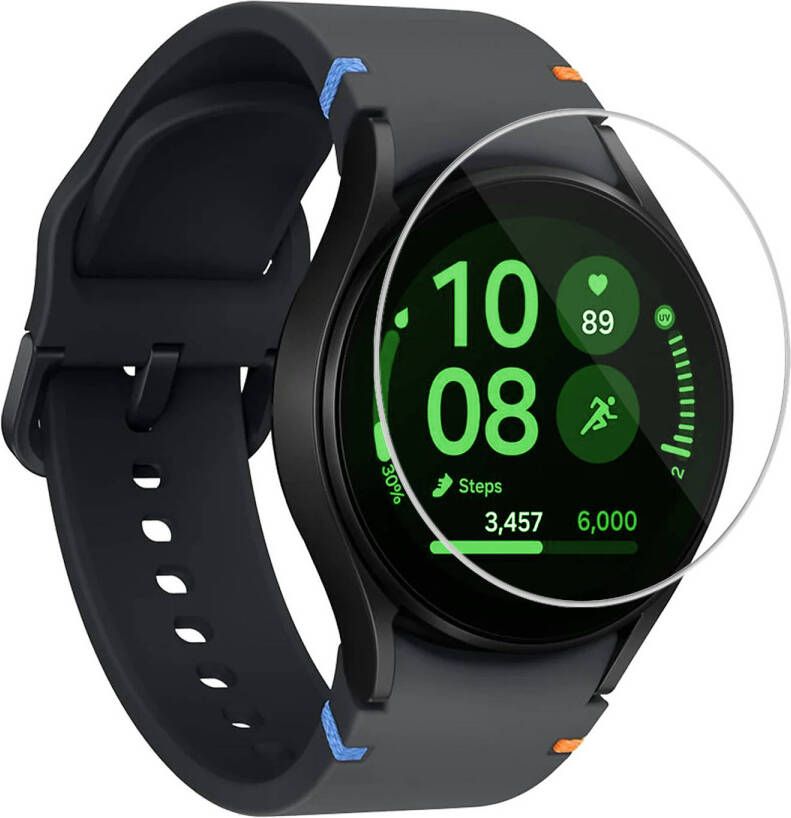 Basey Samsung Galaxy Watch FE (40mm) Screen Protector Tempered Glass -Transparant